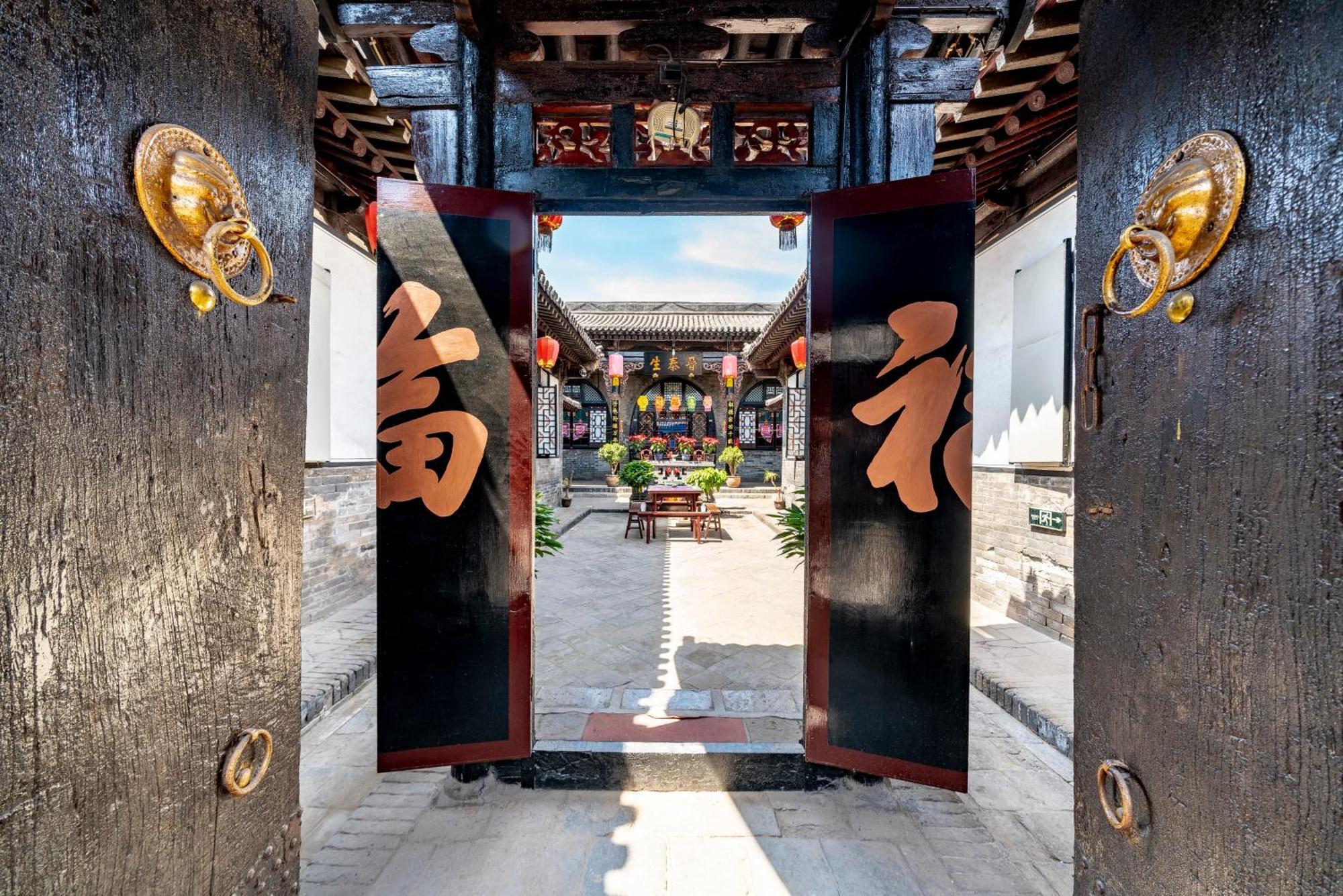 Pingyao Ji Family Courtyard Inn Exterior foto