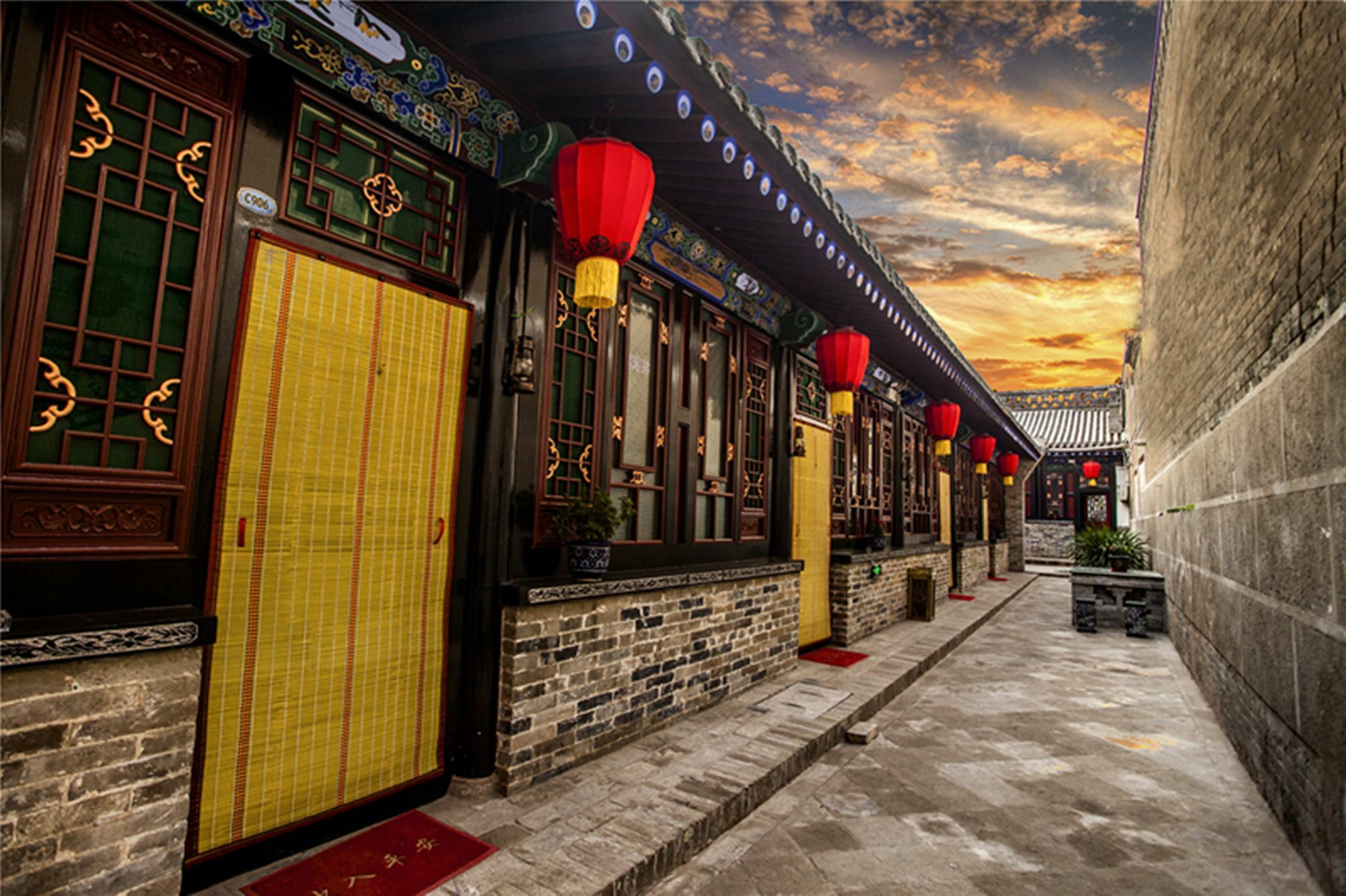 Pingyao Ji Family Courtyard Inn Exterior foto